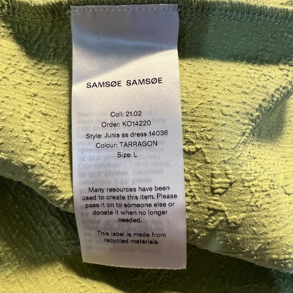 NWT SAMSOE SAMSOE Juno’s Crew Neck Dress - Picture 12 of 12